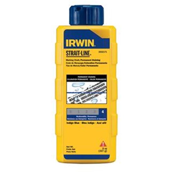 Irwin 4 lbs., Permanent Staining Marking Chalk - Indigo Blue IR388877